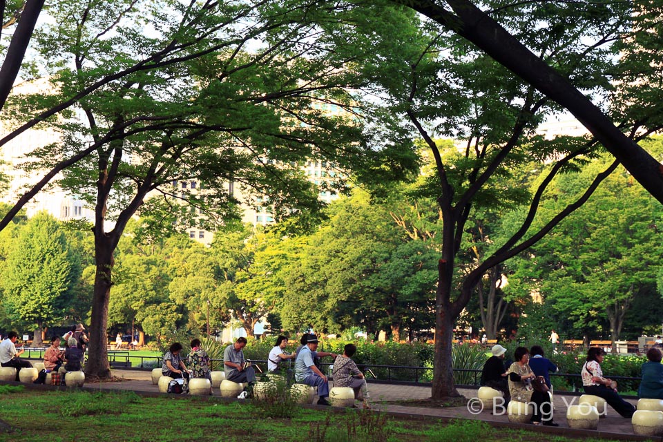 東京銀座附近散心景點 日比谷公園 東京市區難得的寧靜小天地 Bringyou