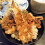 【別府美食】とよ常，人氣老店的美味特上天丼，炸蝦當真好吃～