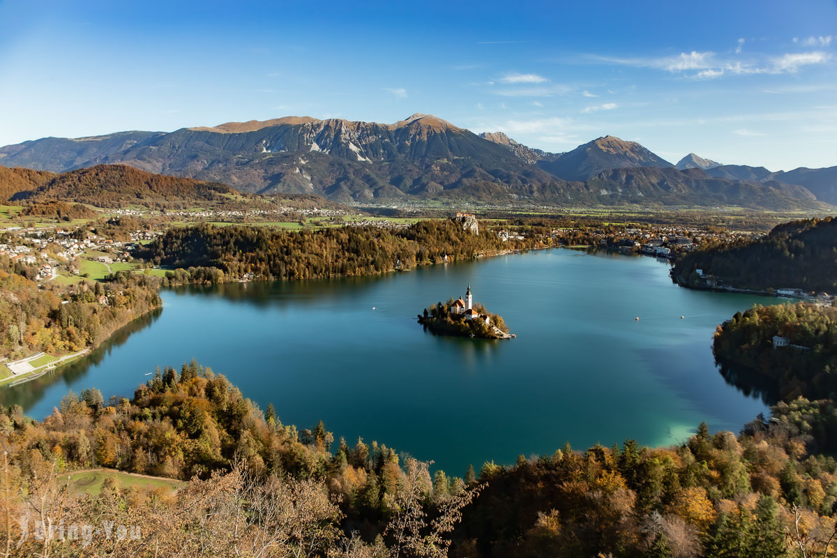 【布雷德湖登頂觀景台】Mala Osojnica 步道攻略 & 絕美布萊德島秋景