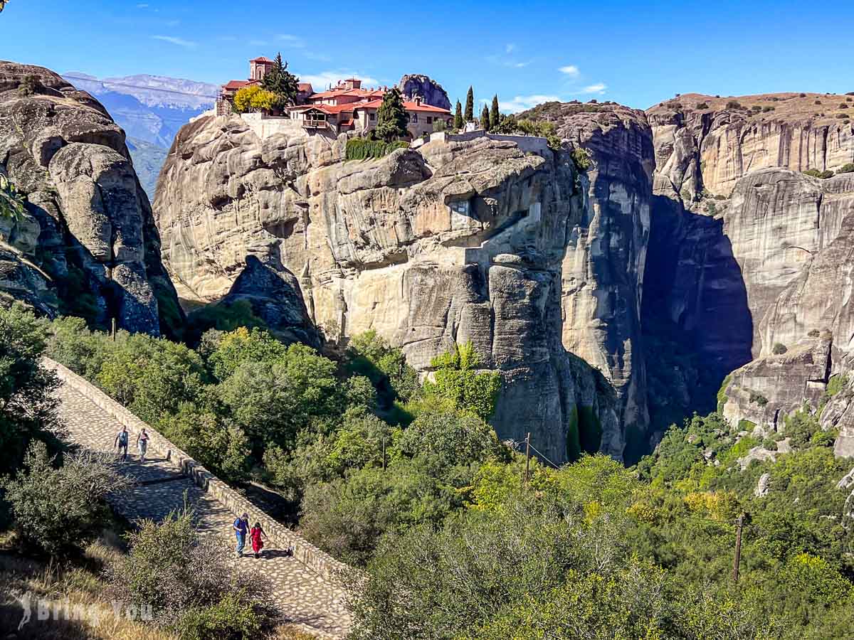 【希腊梅特欧拉】圣三一修道院 Holy Trinity Monastery：电影007取景地，但最难爬