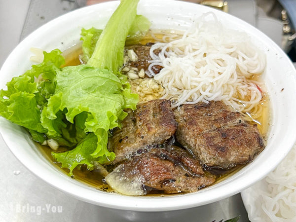 【河內名店】Bún chả Hương Liên：因歐巴馬爆紅的炭烤豬肉米線