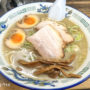 【青森车站附近平价美食】长尾中华拉面：青森必喝的浓厚鱼干煮风味汤头