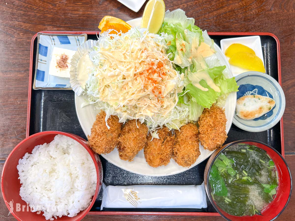 【松島美食餐廳推薦】漁師的海鮮丼：生牡蠣、炸牡蠣蓋飯定食超好吃！